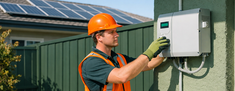 inverter nstallation tablet