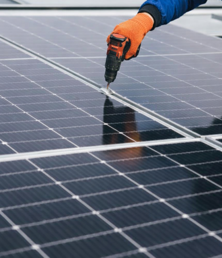 solar energy system installation