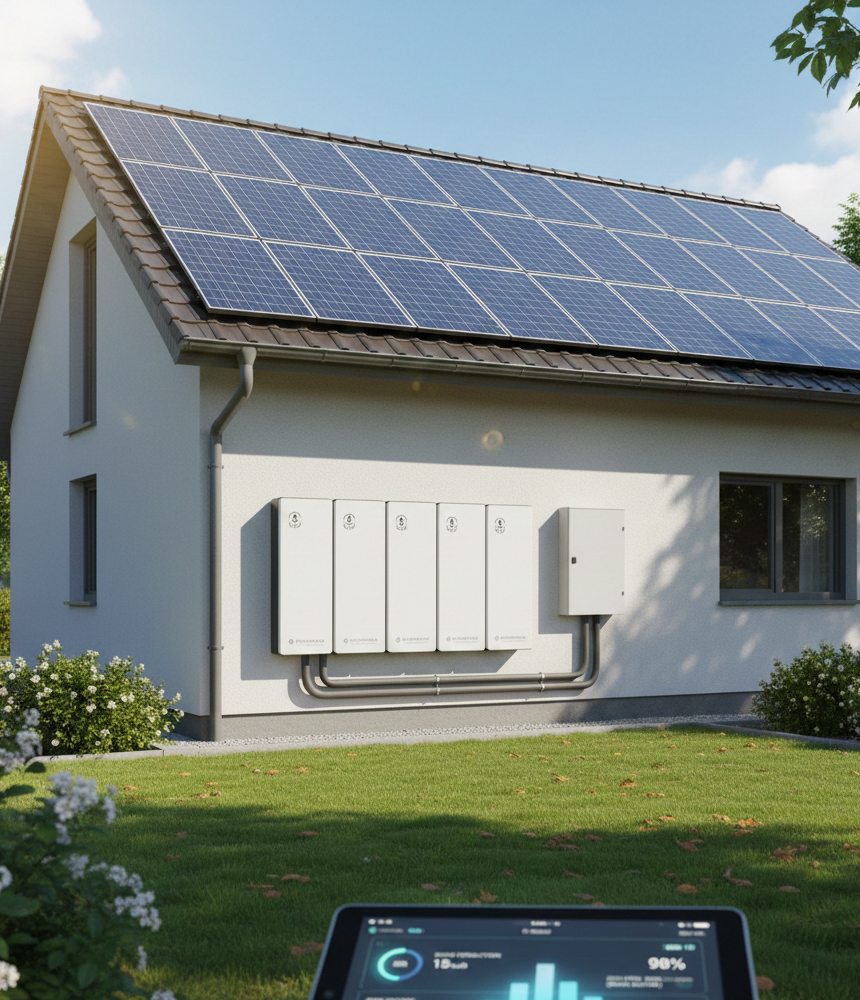 solar energy with backup power